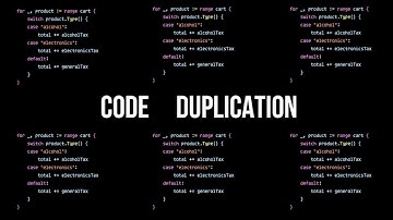 Never... Duplicate Code