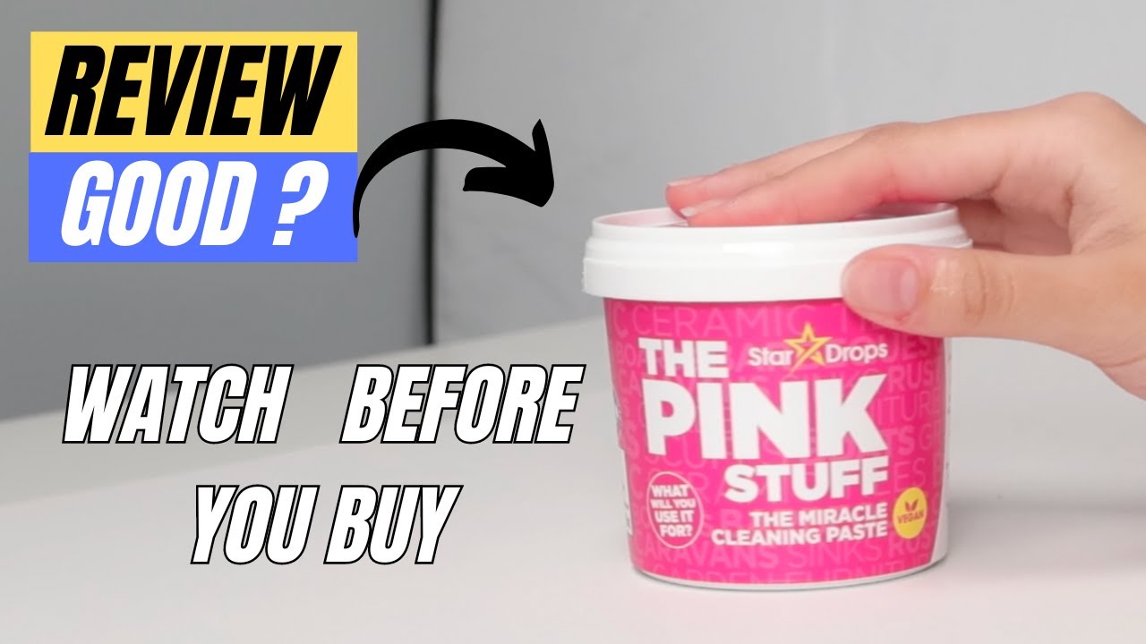 The pink stuff cleaner review YouTube