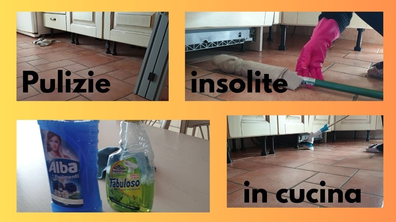 Pulizie insolite in cucina con i miei prodotti preferiti