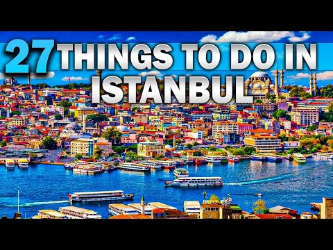 Best Things To Do in Istanbul Turkey 2024 4K