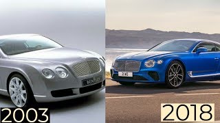 Player Profile Bentley Continental GT Through The Years