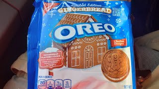 Oreo Gingerbread Limited Edition review!