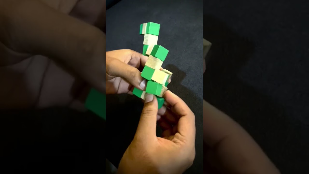 Solve Snake Cube in 60 Seconds. 