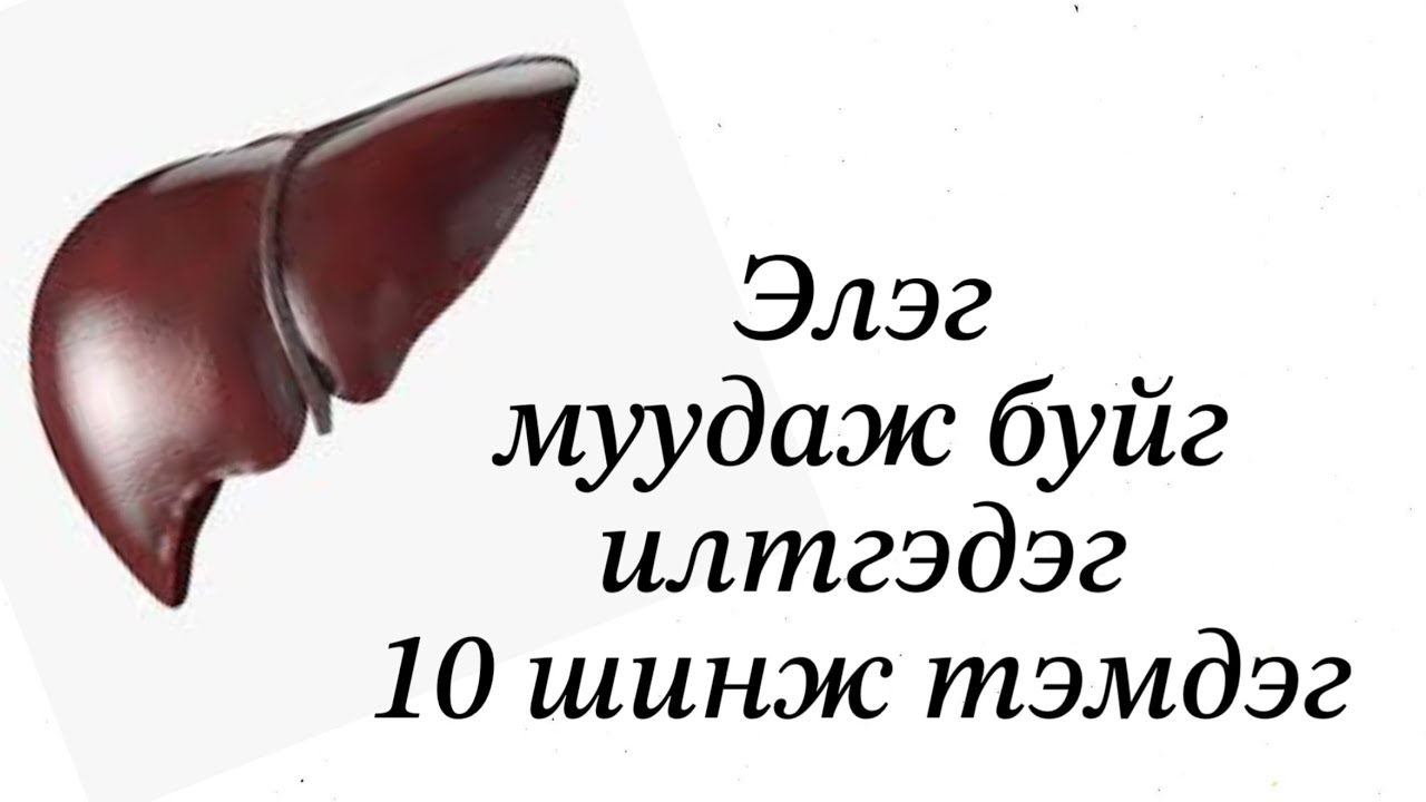 Элэг муудахад биед илэрдэг шинжүүд 