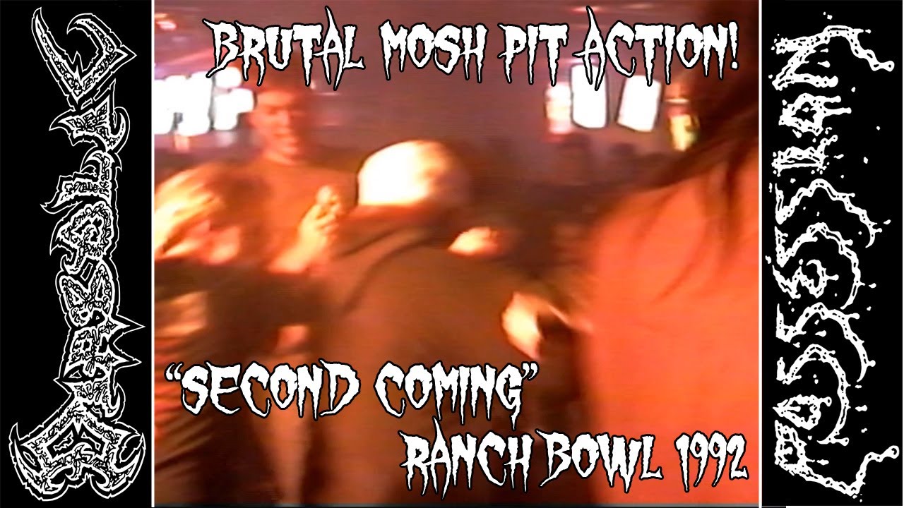 Brutal Mosh Pit! Diabolic Possession -"Second Coming"- Nuclear Assault Show -1992