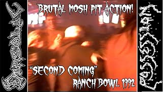 Brutal Mosh Pit! Diabolic Possession -&quot;Second Coming&quot;- Nuclear Assault Show -1992