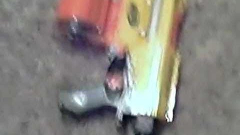 Nerf Alpha Trooper Range test