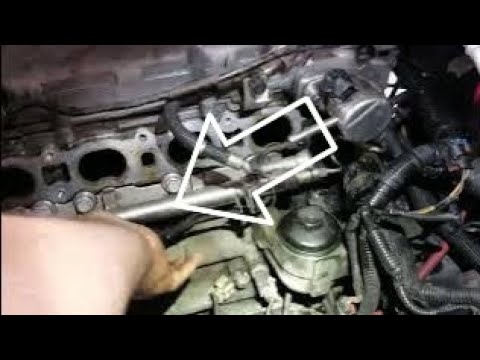 Chevrolet equinox 2.4L fuel pressure sensors location - YouTube