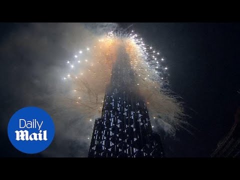 Burj Khalifa lit up as Dubai heralds 2019 with sparkling fireworks