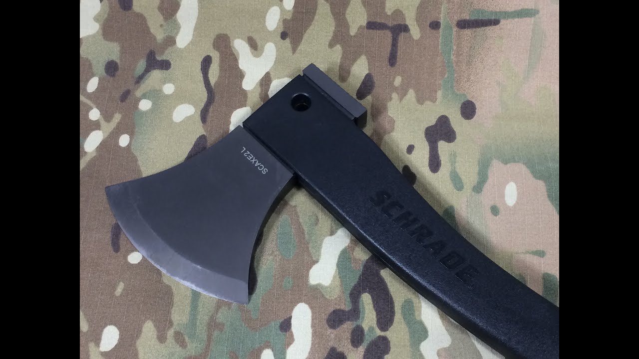Schrade SCAXE2L Extreme Survival Axe New, Fullsized Camping