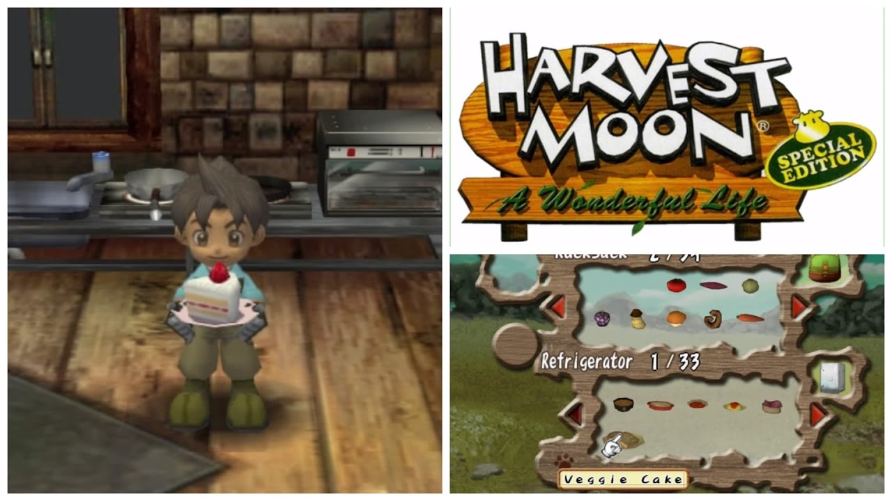 HARVEST MOON "Recipes" - YouTube