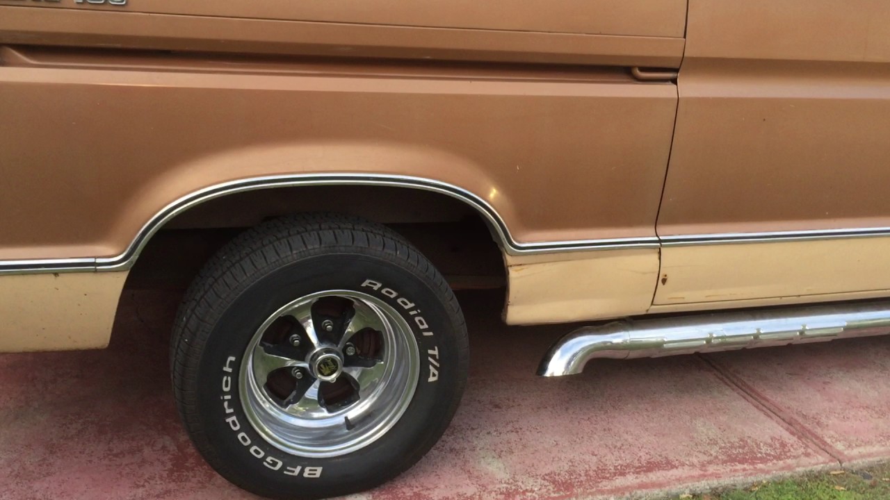 1976 Ford E150 Van 351 Thrush Side Pipes YouTube