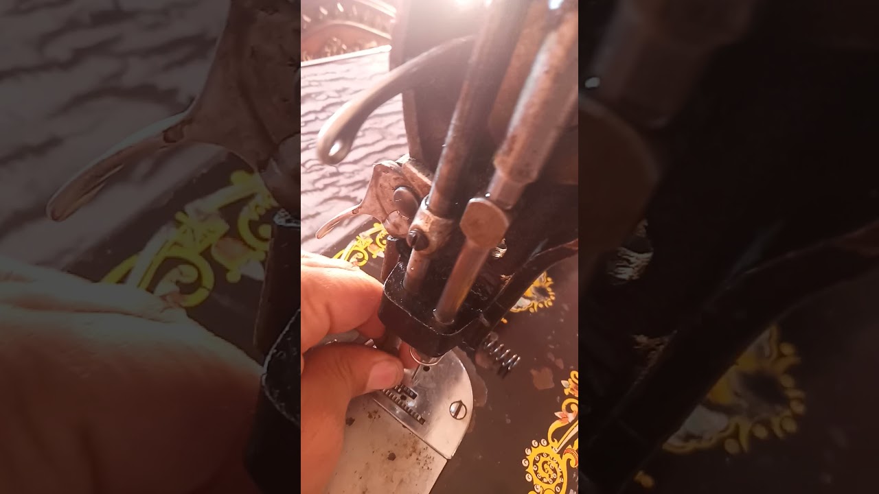 تغير عمود الدواسه للمكنه المنزلي