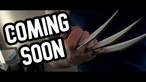 Wolverine Claw VFX Tutorial......... Coming Soon!