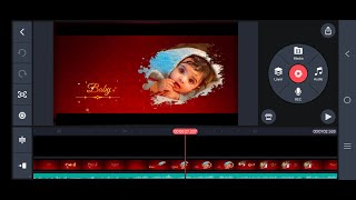 Baby ceremony invitation video editing in kinemaster screenshot 5