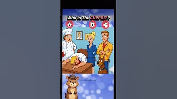 who is the culprit #riddlejourney #funny #commonsenseriddles #animated #quiz