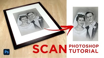 Scan any photos in  Photoshop Tutorial 2021 (Perspective Crop Tool)