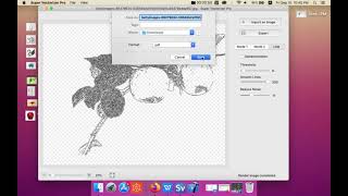 Convert PDF, JPG, PNG Image to SVG, PDF, AI, DXF  Vector Outline on Mac