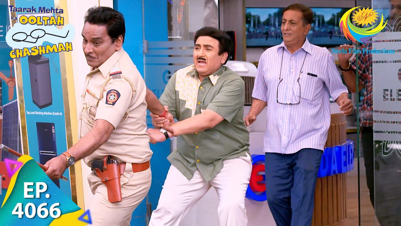 Chalu Pandey Arrests Jethalal  Taarak Mehta Ka Ooltah Chashmah  Full Episode 4066  23 April 2024