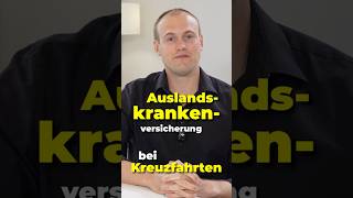 Auslandskrankenversicherung bei Kreuzfahrten - so wichtig ist sie!