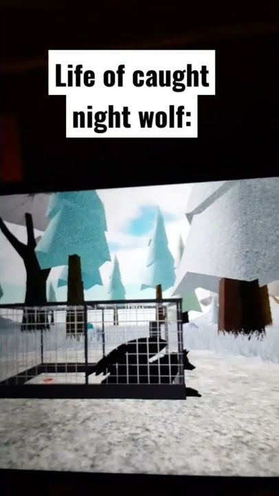 Life of caught nigh wolf (Roblox-Forgotten Worlds)
