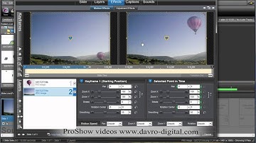 ProShow Producer basic Keyframes