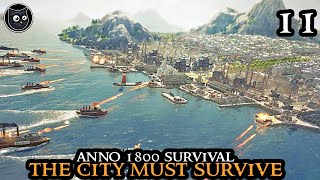 PROFITABLE PURCHASE - Anno 1800 SURVIVAL || HARDCORE City Builder Hardmode Challenge Part 11