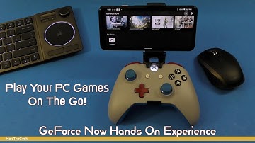GeForce Now Hands On Experience (Play PC Games On The Go!)