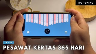 Download lagu Pesawat Kertas 365 Hari - JKT48 | Kalimba App Cover With Tabs