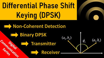 Differential Phase Shift Keying (DPSK) | Modulation & Demodulation | Binary DPSK Example