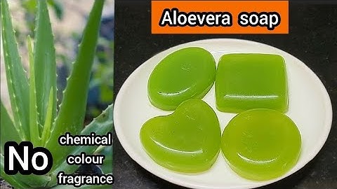 Homemade Aloe vera soap | Best soap for skin whitening and healthy skin