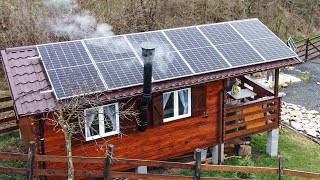 Am montat panouri fotovoltaice pe cabana Off-Grid...URMEAZA SURPRIZA!