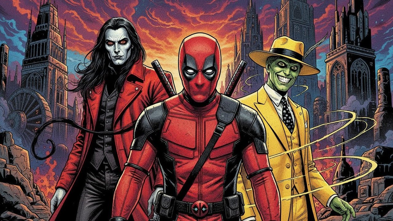 What If Deadpool, The Mask, and Alucard (Abridged) Landed in Warhammer 40k?