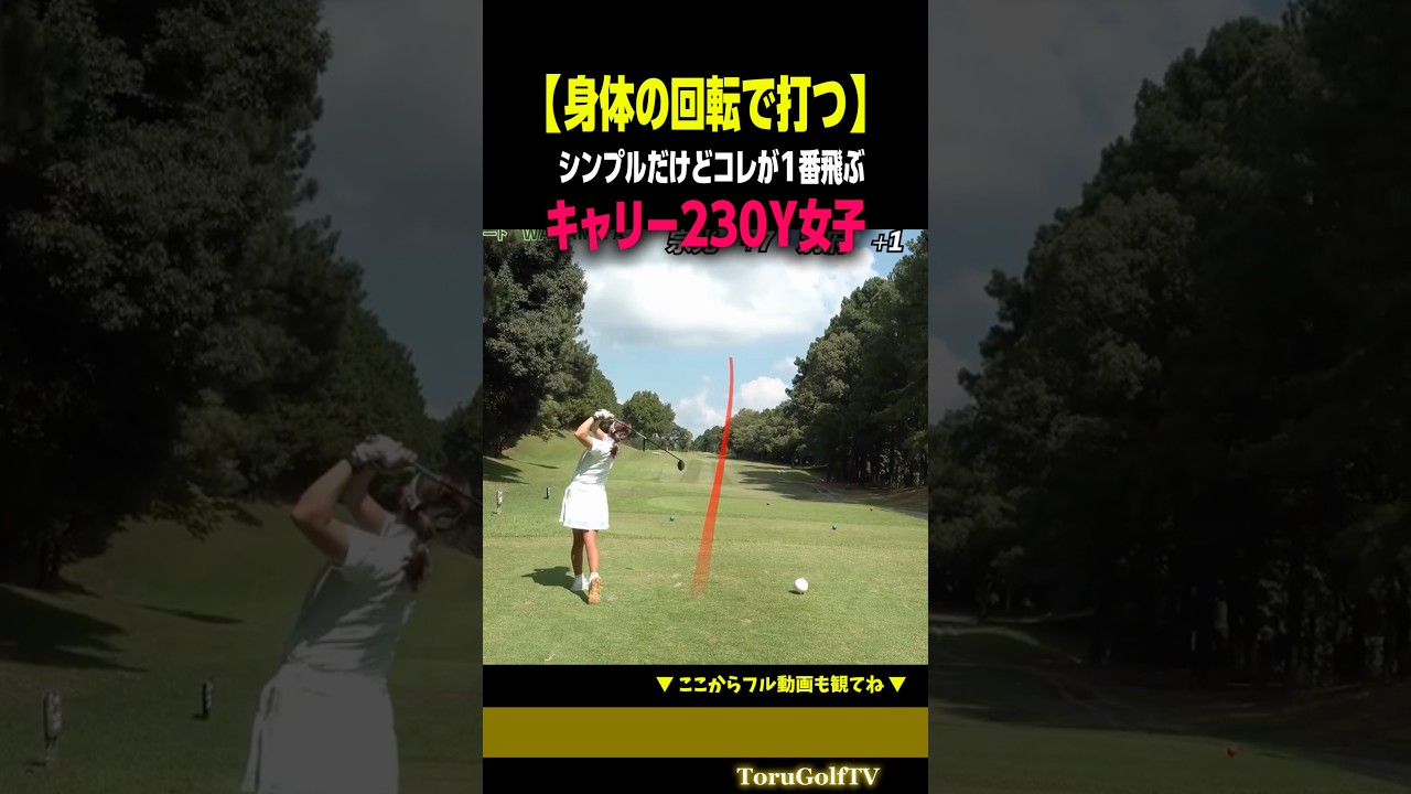 【シンプルだが1番飛ぶ】ぶっ飛び美女を見て学ぶボディーターン［沓澤莉子］