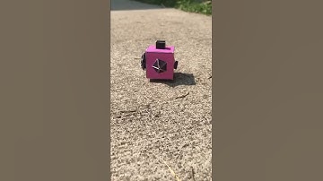 Stepping on a Paper Fidget Cube