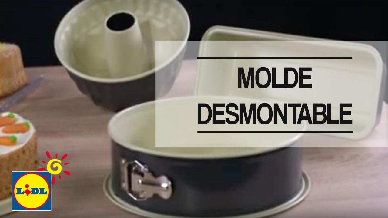 Moldes para Pasteles,Kits de 3pcs Moldes Horno Desmontables,Spring Forma Set Moldes para Tartas,Cuadrado,Redondo y Forma Coraz/ón Moldes de Horno Desmontables