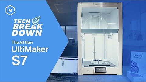 UltiMaker S7 3D Printer Tech Breakdown & First Look