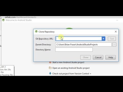 Git Clone in Android Studio: Android Programming - YouTube