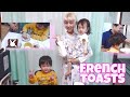 Готовим завтрак с японской семьёй!/ ココアフレンチトーストを作ってみました！　　　　　　　　　　　　　　　　　　　　　　　　　　　　　　//国際家族・ハーフ・ロシア