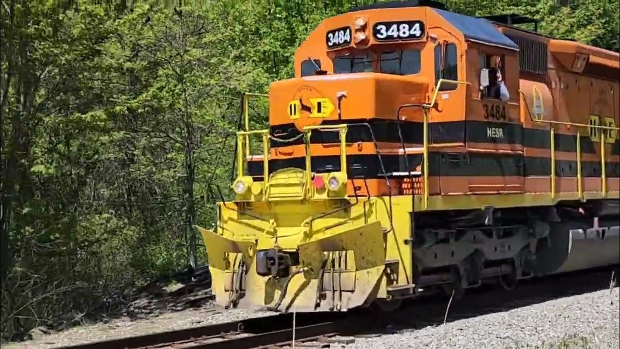 HESR 3484 & MQT 3390 Southbound Bridgeport/Spaulding Twp. YouTube