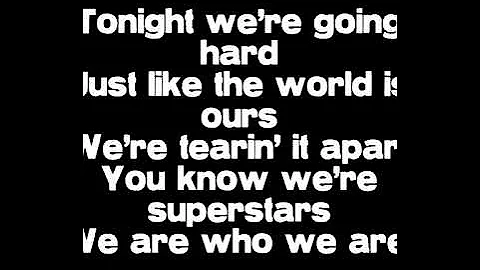 Kesha- We R Who We R (Lyrics)