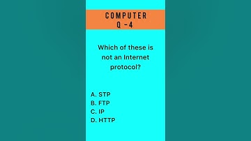 Computer quiz. Comment the answer. Try. #shorts #computer #internet #quiz #mcq #protocol #cs #iq #hd