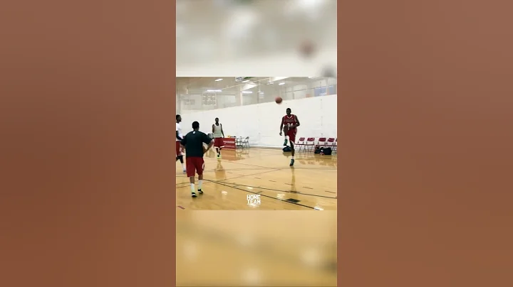 Joel Embiid off his knee dunk