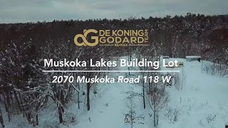 For Sale: 2070 Muskoka Road 118 West, Muskoka Lakes building lot