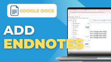 How To Add Endnotes In Google Docs 2025