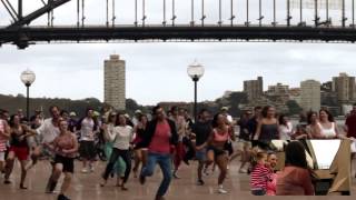 Official Flash Mob Marriage Proposal Sydney Opera House - Charlie & Lisa