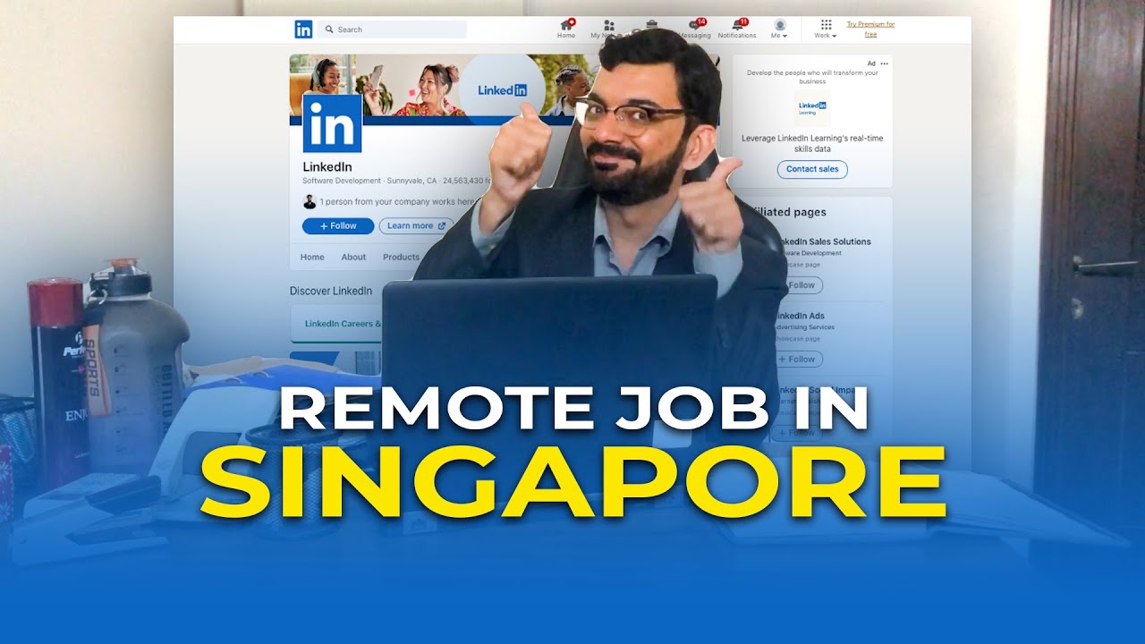Thumbnail for Singapore Main LinkedIn Say Accountant Ki Remote Job Talash Karein