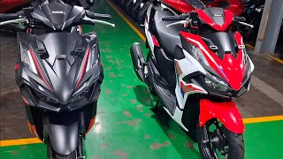Perbandingan Honda VARIO 160 Evo Hitam dan Merah - Tampilan Detail