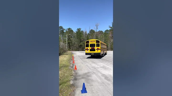 72. Skills –  Parallel Parking / Service Door Side – Class B CDL School Bus