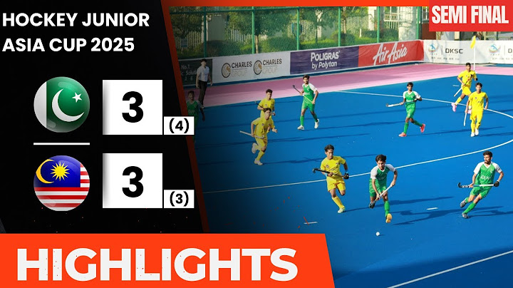 Pakistan Vs Malaysia Hockey Semi Final Highlights | Hockey Junior Asia Cup 2025 U-18 Highlights